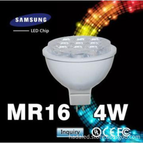4w MR16 LED Spotlight high CRI Samsung SMD2323